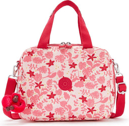 Kipling Miyo Etui - Pink Leaves