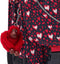Kipling Preppy Dames Schooltas Met Regenhoes - Heart Festival