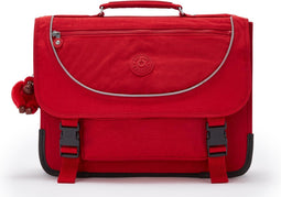 Kipling Preppy Schooltas Met Regenhoes - Cherry Tonal