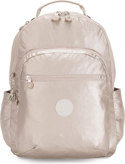 Kipling SEOUL Rugzak, 27 Liter, 15 inch laptopvak - Metallic Glow