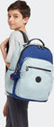 Kipling Seoul Rugzak - 27 Liter - Fresh Denim Bl
