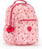 Kipling Seoul Rugzak - Pink Leaves