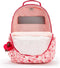 Kipling Seoul Rugzak - Pink Leaves