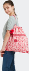 Kipling Supertaboo Rugzak - Pink Leaves