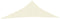 vidaXL - Zonnezeil - 160 - g/m² - 4x5x6,8 - m - HDPE - crèmekleurig