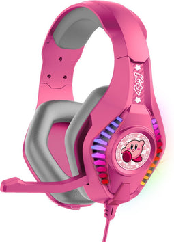 Kirby - Pro G5 gaming koptelefoon - RGB lights - inklapbare microfoon - extra lange kabel - verstelbaar