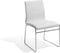 KIRON - Eetkamerstoel - Wit - Kunstleer