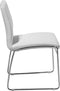 KIRON - Eetkamerstoel - Wit - Kunstleer