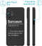 iMoshion Hoesje Geschikt voor Samsung Galaxy A32 (5G) Hoesje Siliconen - iMoshion Design hoesje - Zwart / Sarcasm