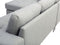 KIRUNA - Hoekbank - Lichtgrijs - Rechterzijde - 290 cm - Polyester