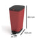 Kis Chic Bin Prullenbak - 50 l - Paprika