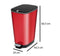 Kis Chic Bin Prullenbak - 50 l - Rood - Maat L