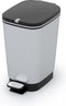 KIS Chic Bin Prullenbak - 6L - 18x27x30cm - Metallic