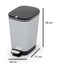 KIS Chic Bin Prullenbak - 6L - 18x27x30cm - Metallic