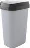Kis Dual Swing Prullenbak L - 50L - grijs