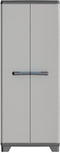 Kis Linear Opbergkast hoog- 68x173x39 cm - Grijs/Zwart