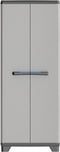 Kis Linear Opbergkast hoog- 68x173x39 cm - Grijs/Zwart
