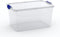 Kis Omni Box L - Opbergbox - Met Deksel - 50L - 59x39x30cm - Transparant