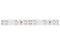 KIT MET FLEXIBELE LED-STRIP EN VOEDING - WARMWIT - 300 LEDS - 5 m - 12Vdc - ZONDER COATING