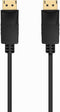 Aisens A124-0740 - DisplayPort Kabel - 200cm - Zwart