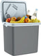 tectake® Elektrische Koelbox 32L - Koel- en warmhoudfunctie - ECO-modus - Grijs