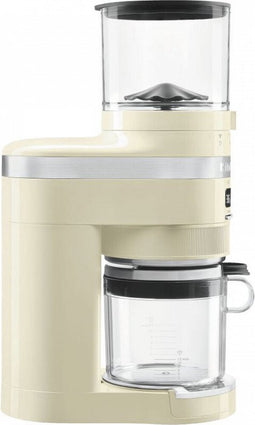 Kitchenaid Artisan Koffiemolen - Koffiebonen machine met 70 nauwkeurige maalinstellingen van cafetière tot espresso - Crème kleur