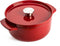 KitchenAid braadpan 22cm - geëmailleerd gietijzer - keizer rood - rond