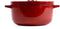 KitchenAid braadpan 22cm - geëmailleerd gietijzer - keizer rood - rond