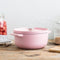 KitchenAid braadpan emaille 22cm - dried rose - limited edition
