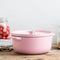 KitchenAid braadpan emaille 26cm - dried rose - limited edition