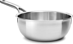 KitchenAid Multi-Ply RVS Steelpan - ø20 cm - 2,3L - inductie - PFAS-vrij