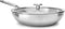 KitchenAid Multi-Ply RVS Wok - ø 28cm - 3,5L - met glazen deksel - inductie - PFAS-vrij