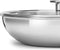 KitchenAid Multi-Ply RVS Wok - ø 28cm - 3,5L - met glazen deksel - inductie - PFAS-vrij