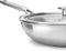 KitchenAid Multi-Ply RVS Wok - ø 28cm - 3,5L - met glazen deksel - inductie - PFAS-vrij