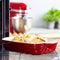 KitchenAid Ovenschaal met bamboe deksel - medium - keizer rood