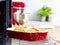 KitchenAid Ovenschaal met bamboe deksel - medium - keizer rood