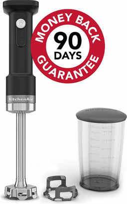Kitchenaid staafmixer - Kitchenaid Go - Draagbare staafmixer met mengbeker 700 ml - met batterij - Zwart