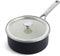 KitchenAid Steel Core Enamel steelpan 20cm 2,4L - Matzwart - inductie - PFAS-vrij