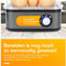 KitchenApp Eierkoker elektrisch - Geschikt voor 8 eieren - Met timer - Inclusief maatbekertje - Zilvergrijs