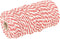 KitchenBasics Rolladetouw - Rood/wit - 80 m