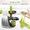 KitchenBrothers Slowjuicer - Juicer - Groenten en Fruitpers - 700ml - Met Pulpreservoir - Juice Maker - Grijs