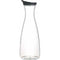 Kitchencraft Acryl Sapdispenser Met Zwarte Deksel 1,7 Liter, In Doos - transparant - 10.7x10.7x32 cm