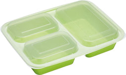 Kitchencraft Lunchbox 5 porties - Groen 24,5x18,9x4,1cm