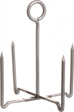 Kitchencraft Ovenrek Aardappel 12,5 X 14,5 Cm Aluminium Zilver