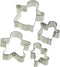 KitchenCraft Set van 4 gingerbreadman uitstekers - Let's Make | Kitchen Craft