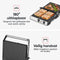 Kitchenwell Contactgrill - Tosti apparaat - Grill apparaat - Uitneembare platen - Anti-aanbaklaag - 3-in-1 -180 °C grill - Vaatwasserbestendig