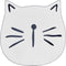 KITTY - Kindervloerkleed - Wit - 100 cm - Polyester