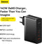 Baseus GaN5 Pro - Wandlader 140W - 2x USB-C 1x USB-A - Inclusief USB-C kabel