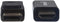 Manhattan 153201 - DisplayPort naar HDMI Kabel - 4K@60Hz 1.8m Zwart