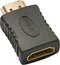 LINDY 41232 - HDMI Adapter - Blokkeert HDMI CEC-signalen - Zwart